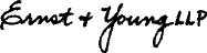-s- Ernst Young LLP
